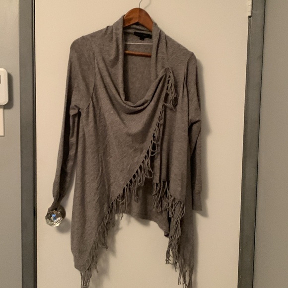 Fringe Cardigan Sweater S - Picture 6 of 9